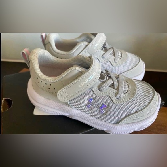 Under Armour Assert 10 AC Baby/ Toddler Girl Running Shoes Size 8K-NEW - Picture 1 of 6
